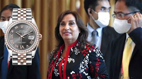 el rolex de dina boluarte|caso de dina boluarte.